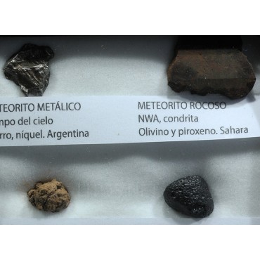 Colección de meteoritos y...