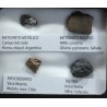 Colección de meteoritos y tectita