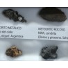 Colección de meteoritos y tectita