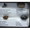 Colección de meteoritos y tectita