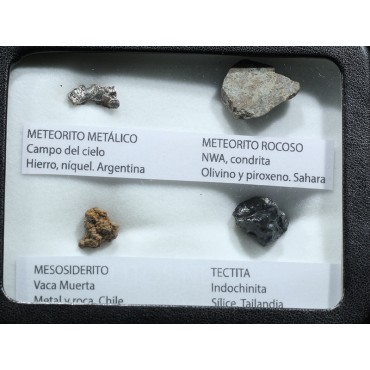 Colección de meteoritos y...