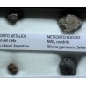 Colección de meteoritos y tectita