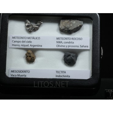 Colección de meteoritos y...