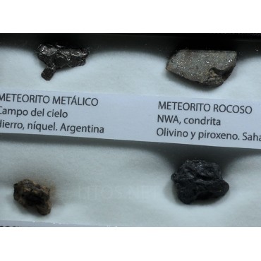 Colección de meteoritos y...