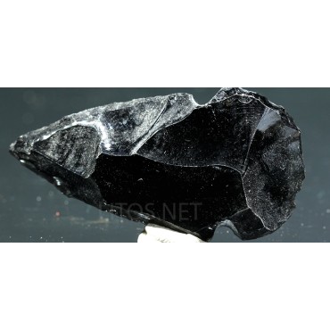 Punta de lanza obsidiana