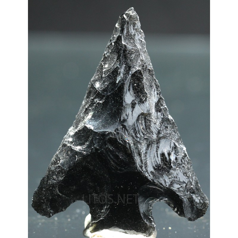 Punta de lanza obsidiana