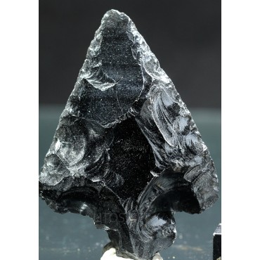 Punta de lanza obsidiana