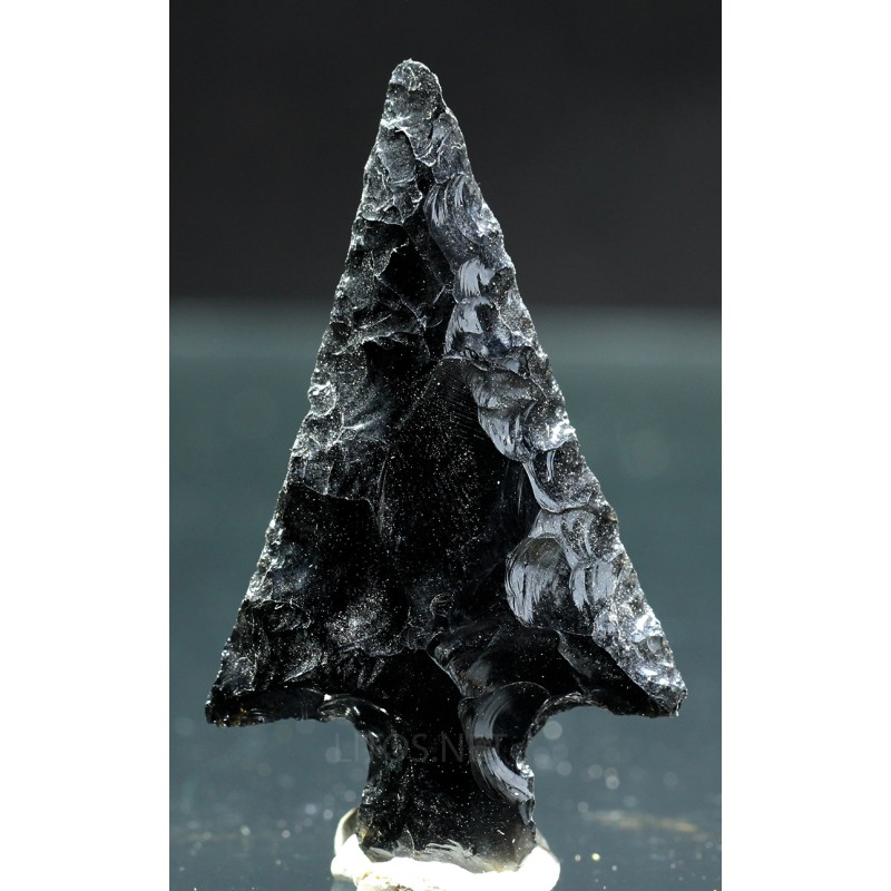 Punta de lanza obsidiana