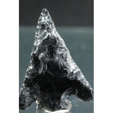 Punta de lanza obsidiana